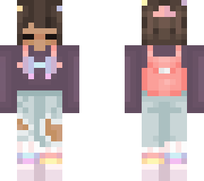 pink backpack
