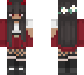red,smoking girl