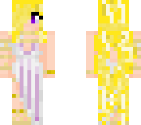 regal purple goddess girl