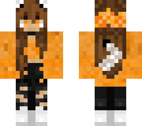 shaded orange girl