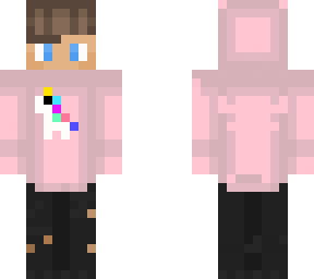 thatoneruben pink hoodie skin