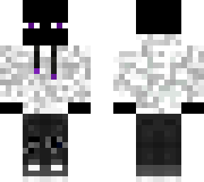 very epic enderman with sweatshirt