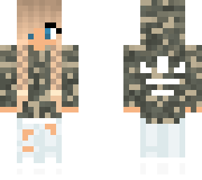 blonde camo girl (fixed)