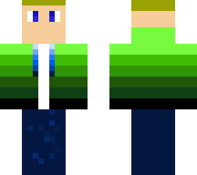 blue hoodie boy