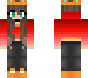 diamond crowned wolf girl