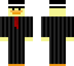duck in a suit