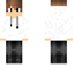 epic white sweatshirt kid!