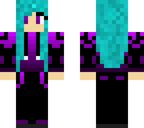 girl with purple sweater