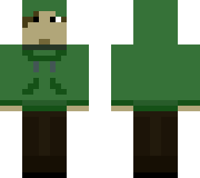 green hoody