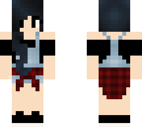 overalls and flannel