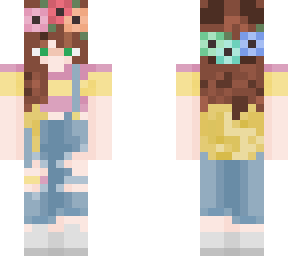 pastel flower crown