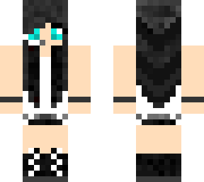 psycho girl black