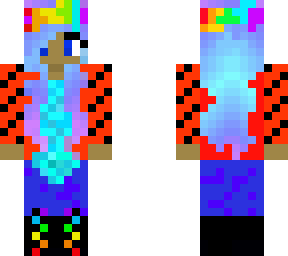 rainbow girl