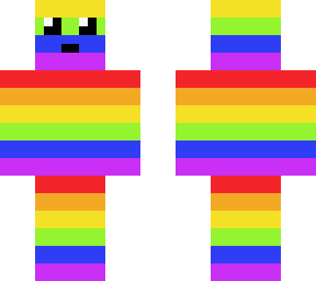 rainbow skin