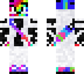 rainbow white jacket tiger