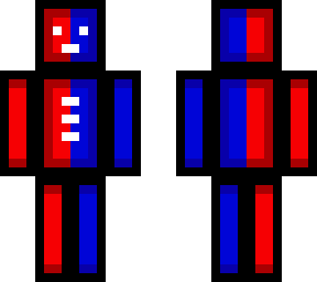 red/blue doll