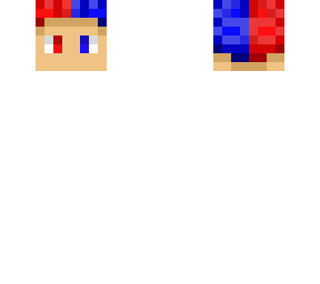 red/blue guyhead