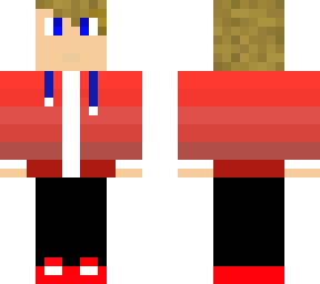 red sweat-shirt boy