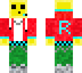 skin gamer  de boy apple craft