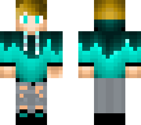 teal flame jacket