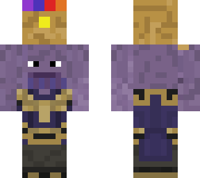 thanos holding his gauntlet