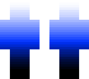 the blue gradient man