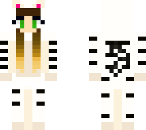 white tiger girl