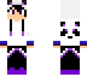 blue & purple panda boy