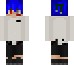 blue hair edit