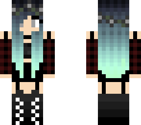 blue haired emo