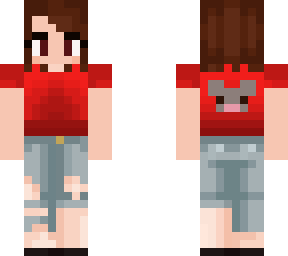 brown short hair girl