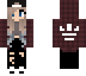cool girl skin