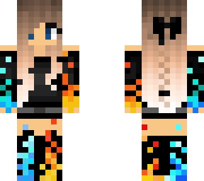 fire and water girl