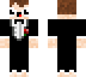gavin in a clout tuxedo