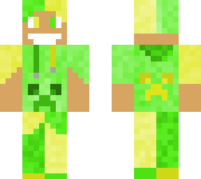 green & yellow boy