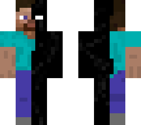 half steve half darkness