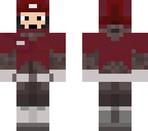 maroon & grey guardsman