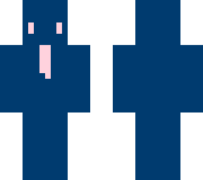 my own skin (blue n' pink)
