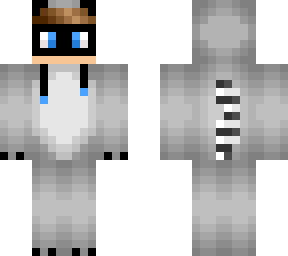 my skin (raccoon boy)