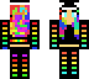 rainbow girl