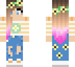summer flower girl