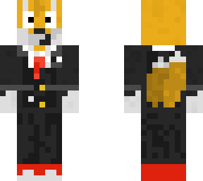 tails in a suit
