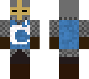 the mojang crusader (blue)