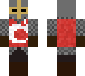 the mojang crusader (red)