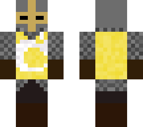 the mojang crusader (yellow)