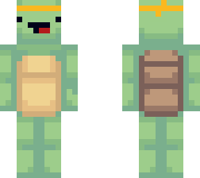 turtle with orange headband