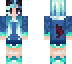 aura borealis is a cat girl? rq for pixelcatcreations!