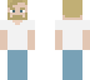 bearded v-neck