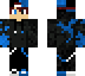 blue dragon hoodie (male)