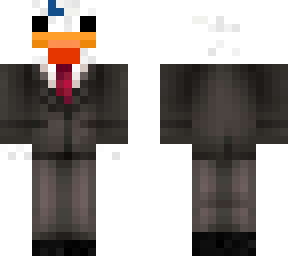 blue feather chicken suit